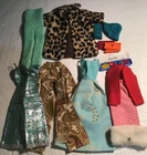 Barbie Hand Made Clothes & Accessories Lot,  1970s Vintage