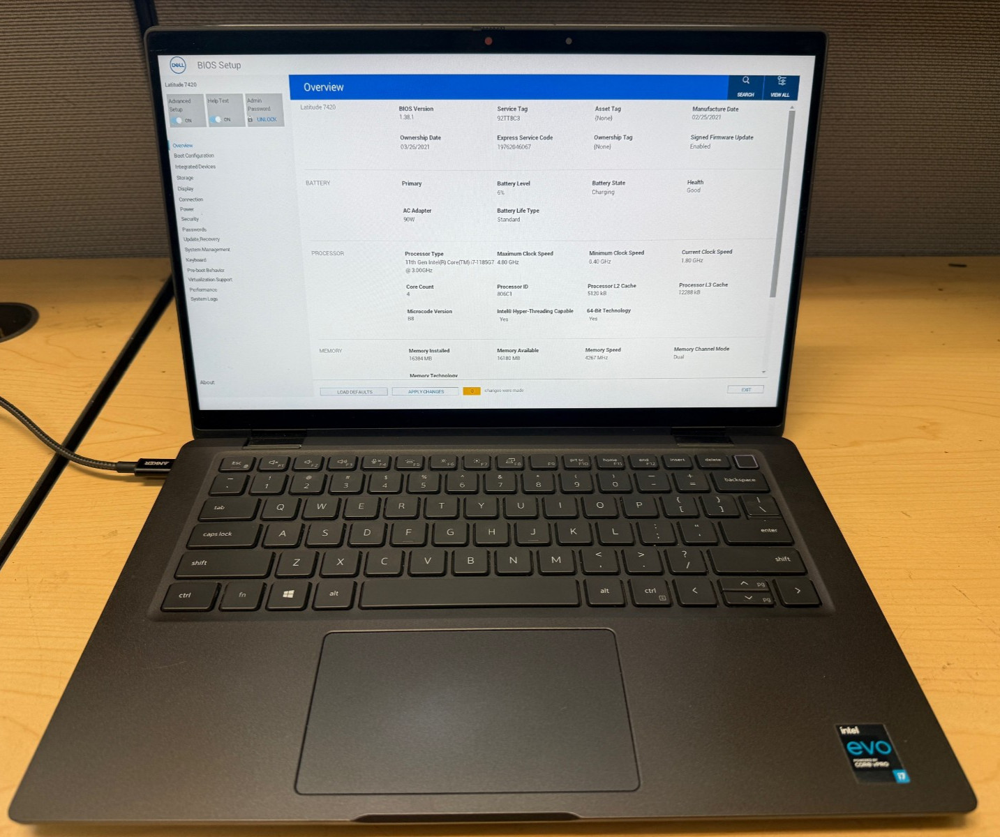 Dell Latitude 7420 2-in-1 Touch Laptop