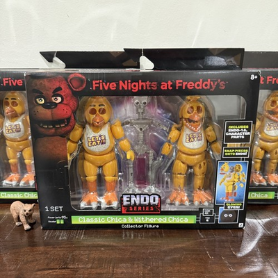 #ad #ad FNAF Five Nights at Freddy#x27;s Jazwares Endo Series Chica 6quot; Action Figure $52.95