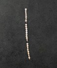 Vintage Pearl And Blue Faceted Bead Necklace Earrings Set Cross Charm Lot Pearls — photo 7