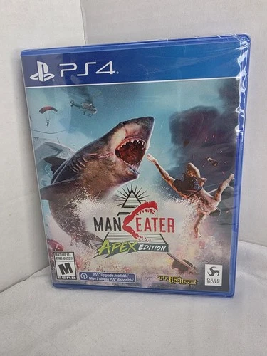 PS4 - Man Eater: Apex Edition  (Sony PlayStation 4, 2020) Brand New, Sealed NTSC