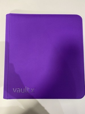 Vault X 12 Pocket Zip Binder Pokemon TCG Twilight Masquerade SV6 GEBRAUCHT