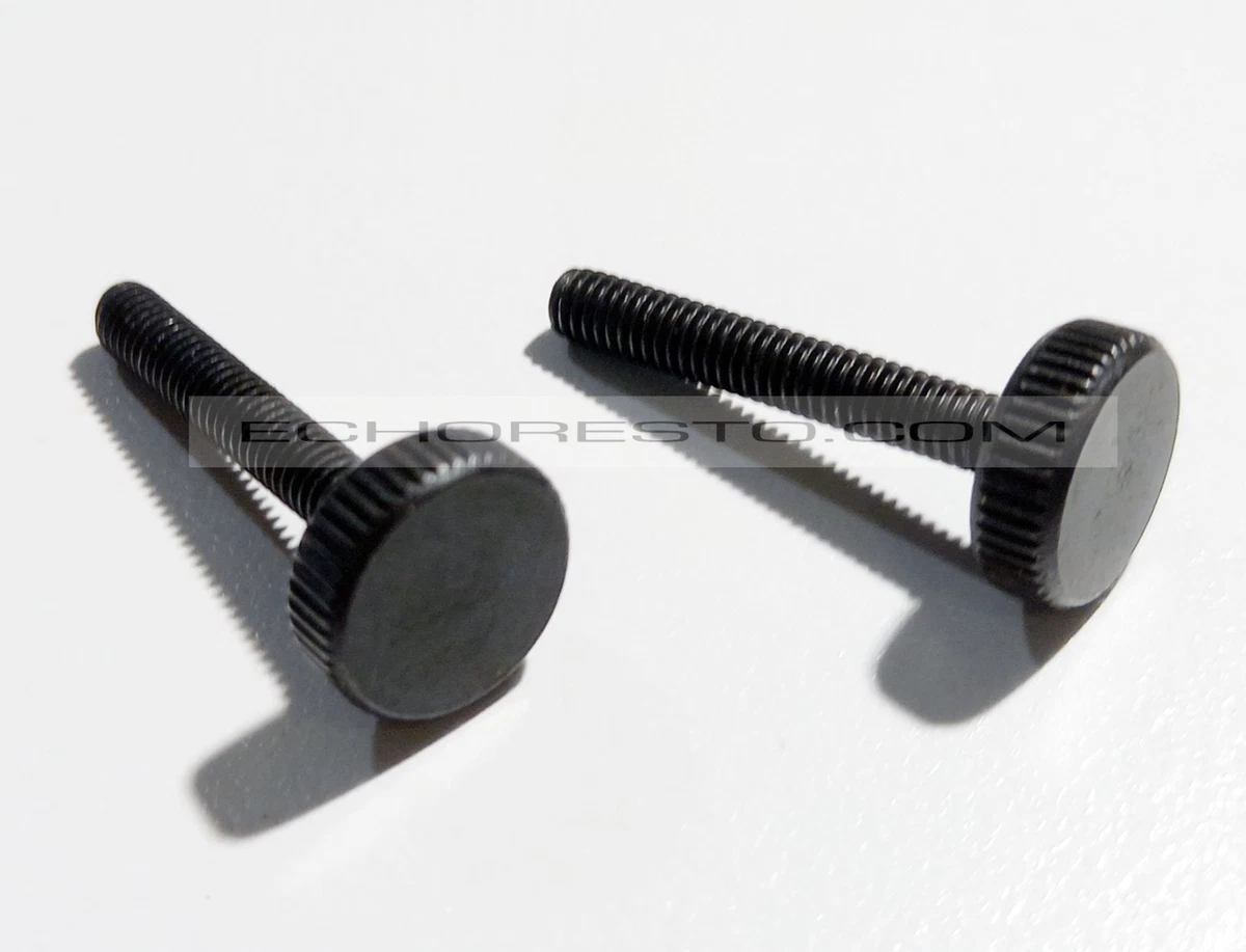 2 x CABINET LID THUMB SCREWS - Suit Roland Space Echo with Non Latch Type Lid