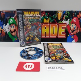 SEGA SATURN - MARVEL SUPER HEROES (occasion - complet)