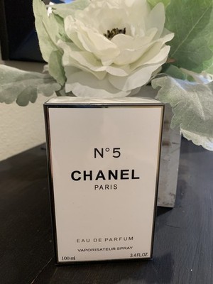 Chanel N°5 Paris Eau De Parfum 3.4 oz 100 ml Women's Spray, new box is sealed