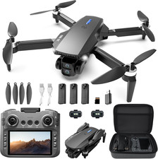 Drone with Camera, 4.3" Screen Remote Control Drones 1080P HD FPV RC Quadcopter,