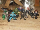 Lot 9 Hasbro Combat Hero Squad Mini GI Joe Action Figures Toys