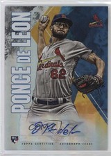 2019 Topps Fire Fire Auto Daniel Ponce de Leon #FA-DP Auto 1ek2
