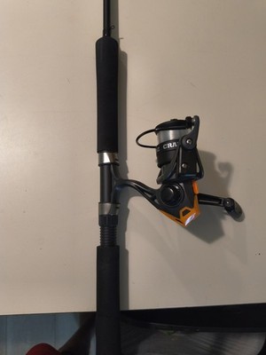 (LOT OF THREE) FISHBONZ CRAPPIE 7'0'' Light 2pc Spinning combo