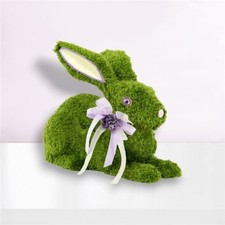 13" Green Garden Bunny Laying Easter Decor SHIPS WITHIN 10 DAYS NEW 2026