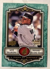 2009 Upper Deck A Piece of History Green #147 Luis Valbuena Rookie RC 028/150 