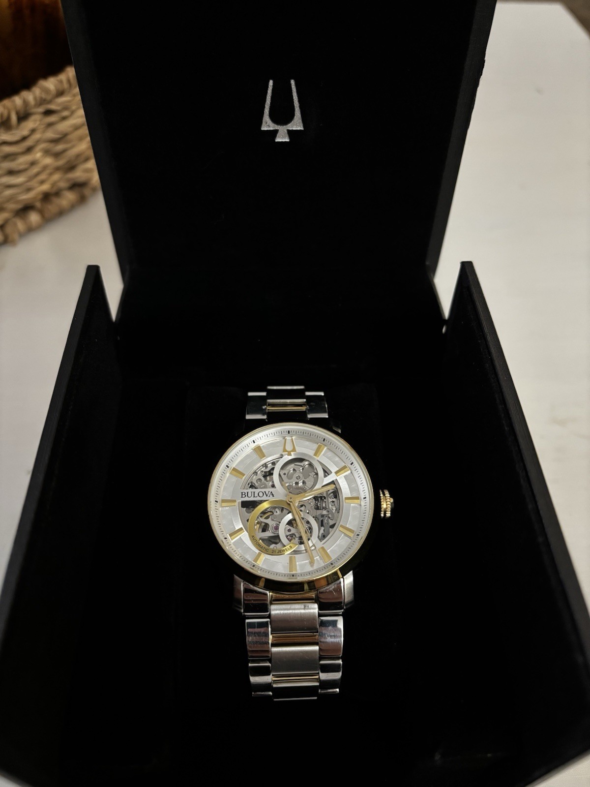 Bulova Automatic skeleton (open-heart + exhibitio… - image 2