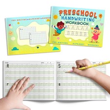 Kindergarten/Preschool Handwriting Workbook- Alphabet Number Tracing Writing P