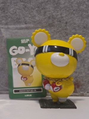 GO-YA BEAR Figur  Knock Out Go-Ya  Wahlap Art Toy ohne Box