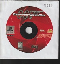 Tomorrow Never Dies Sony PlayStation 1 Used Video Game Only Sleeved No Case