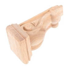 Wooden Decorative Corbels with Carved Roman Column for Home Furniture