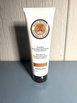 Perlier SHEA BUTTER Ultra Rich w/Dates Extract 8.4 fl oz.  New/Sealed