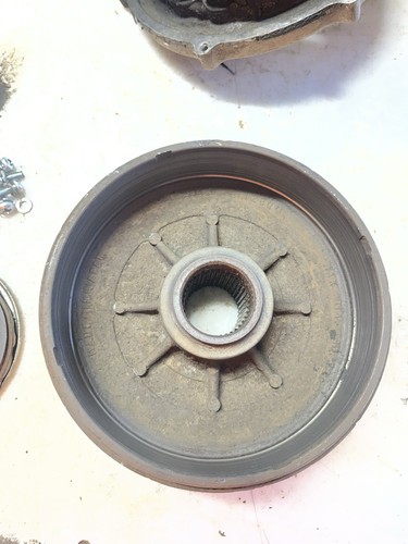 1998 Kawasaki Prairie 400 Rear Brake Drum Assembly - Foto 6 di 9