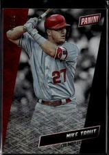 2019 Panini The National #36 Mike Trout Magnetic Fur #/99