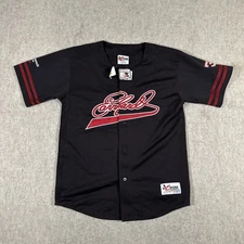 Vintage Chase Authentics Dale Earnhardt Baseball Jersey Medium Nascar Black