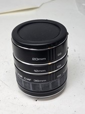 Kenko DG Extension tube Set 12mm, 20mm & 36mm Ext Tubes for CANON EOS EF/EF-S