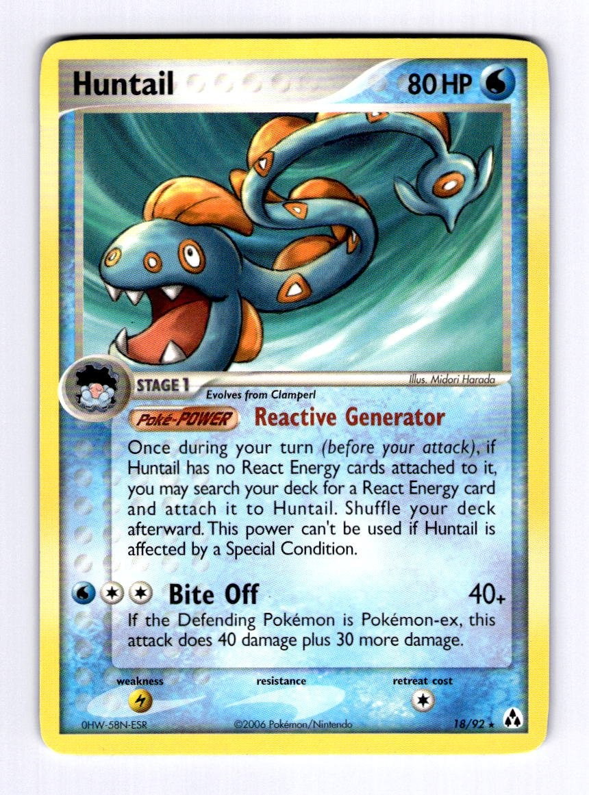 Huntail Legend Maker #18 (2006) Rare NM Pokemon