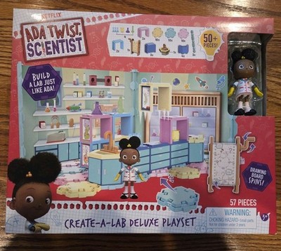 Ada Twist Scientist Create-A-Lab Deluxe Playset 57 pcs New