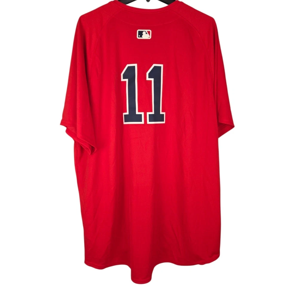 Camiseta deportiva de béisbol para hombre Boston Red Sox Rafael Devers #11 Nike MLB roja XXL nueva Foto 3 de 4