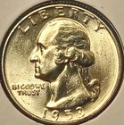 1953-D Washington Quarter Nice B.U.