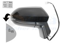 AußEnspiegel Hagus VAN Wezel 5415828 Komplettspiegel Konvex Beheizbar FüR Toyota