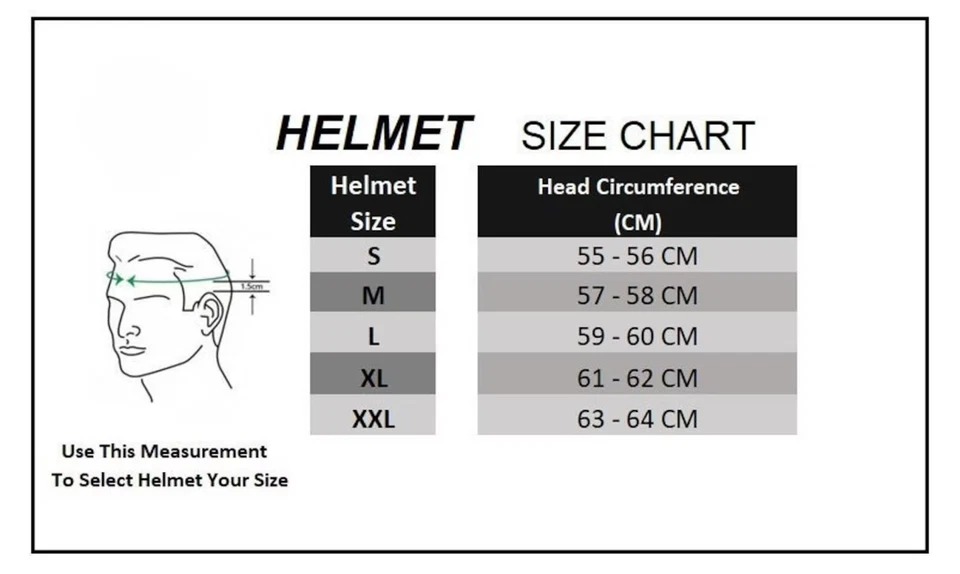TOP INTERNATIONAL PREDATOR MOTORCYCLE HELMET LINE STYLE (DOT & ECE CERTIFIED) - Image 2 of 3