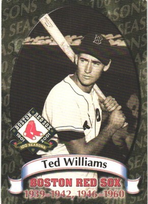 2001 Aramark Boston Red Sox 100th Anniversary #9 Ted Williams
