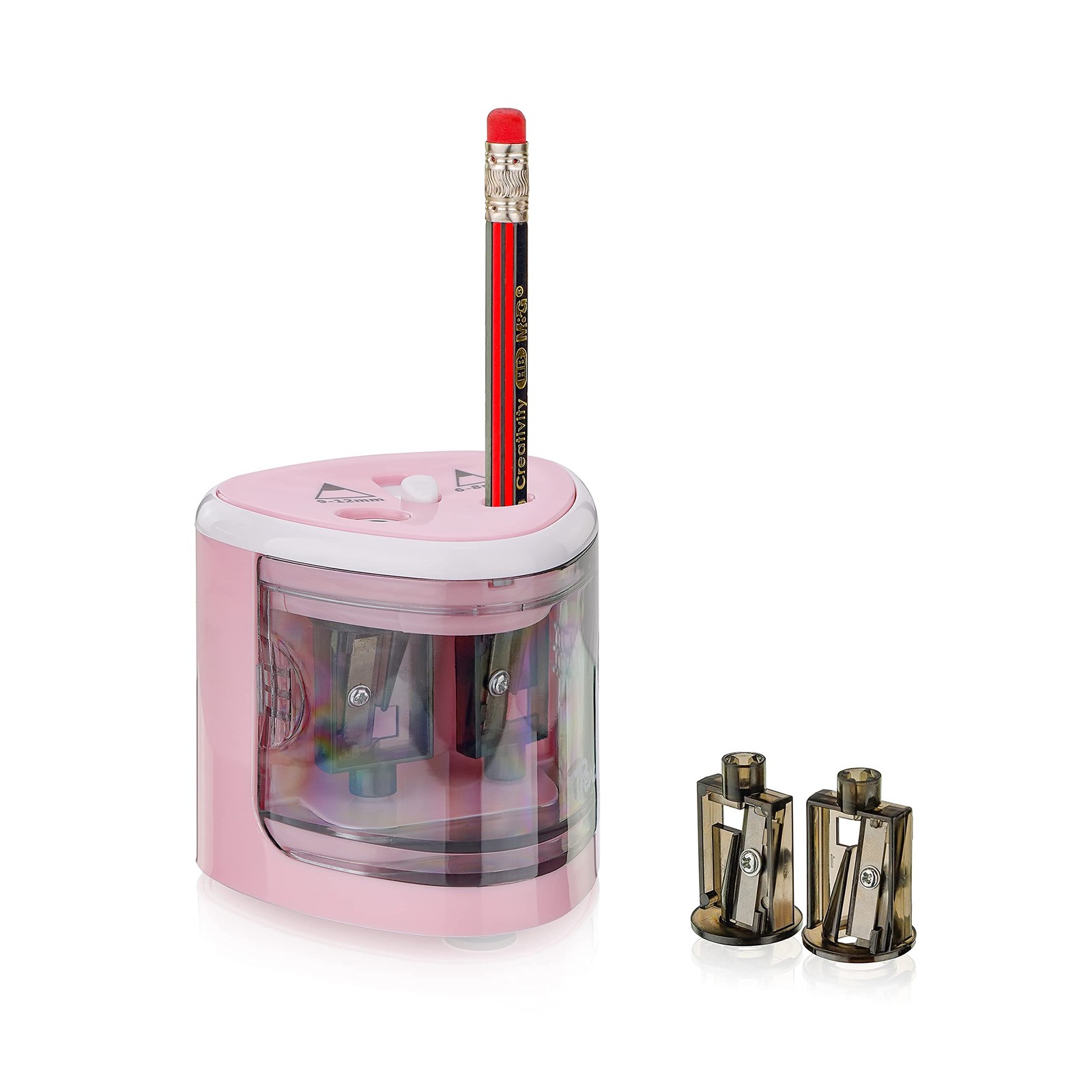 Peach PO102 Electric Universal Pencil Sharpener   Includes Spare Parts   for All