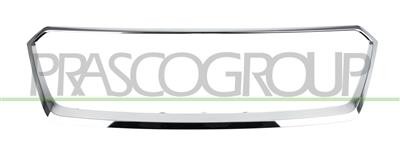 Cadre de grille chromé de radiateur pour Subaru XV 2012-2016, finition luxe argentée