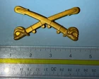 Civil War M1858 Cavalry or Dragoon Enlisted Cap Badge or Pin