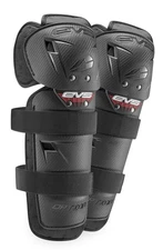 EVS Youth Option Knee/Shin Guards Black - OPTK16-BK-M