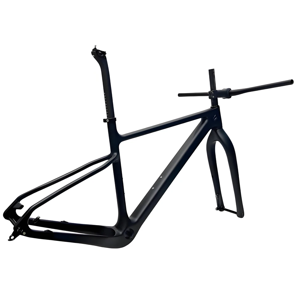 AIRWOLF T1100 Carbon MTB Frame 29er Boost Hardtail Frameset & Fork+Seatpost+Bar - image 3 of 4