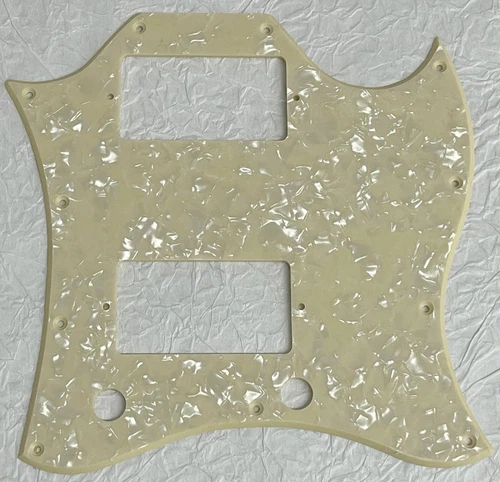 New Great-For US Gibson SG Standard Style Guitar Pickguard 1 Ply Cream Pearl