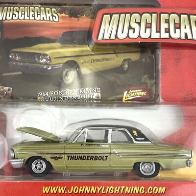 Johnny Lightning Muscle Cars 1964 '64 Ford Fairlane Thunderbolt
