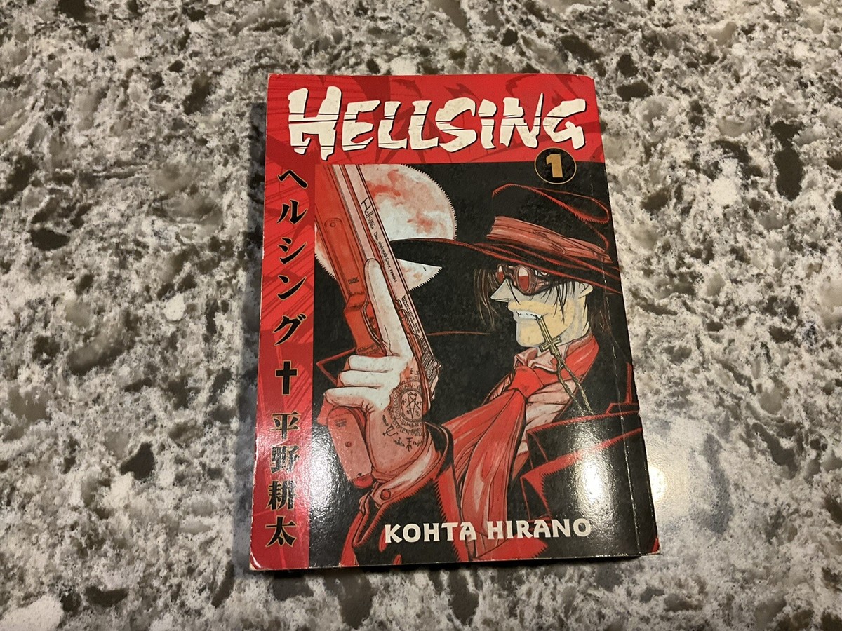 Hellsing Manga Vol 1 - First Edition Printing - Kohta Hirano - Out