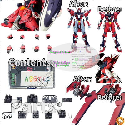 for HG 1/144 Immortal Justice Anubis Heighten Skirt Antenna Hand Detail up EX027