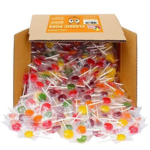 Lollipops - Classic Lollipops - Candy Suckers - Assorted Flavors - Bulk   - Picture 1 of 5