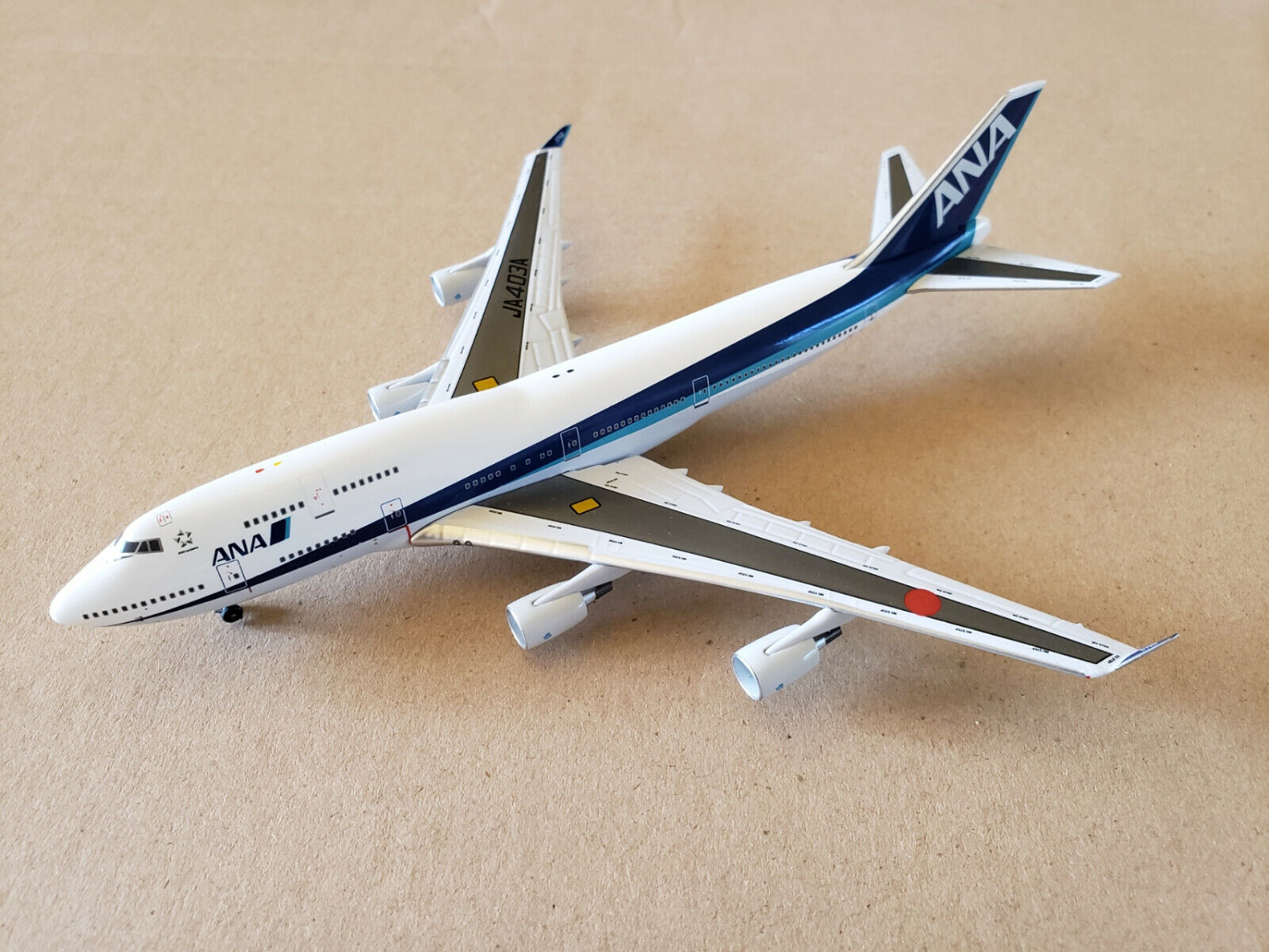 1:400 Boeing 747-400 ANA All Nippon Airways JA403A Aviation400 AV4743001