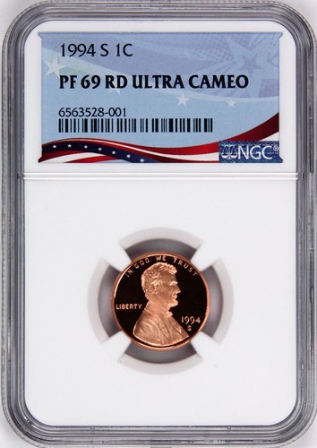 1994-S ~ 5 Coin Annual Set ~ PF 69 Ultra Cameo 1c, 5c, 10c, 25c, 50c - Picture 2 of 9