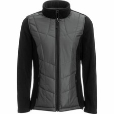 Mountain Club Full Zip Insulated Ski Fleece Snow Jacket Coat Women Size S M L Xl