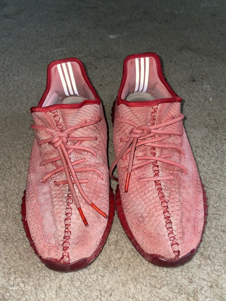 red yeezy 350 v2 custom