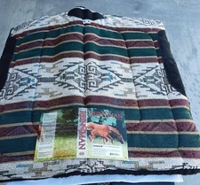 REINSMAN Western Saddle Pad with Felt Bottom  ~ 32" x 34" Close Contact Square