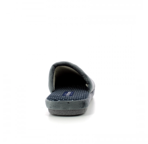 Griff Pantofole uomo in colore grigio Grigio 41/42 EU
