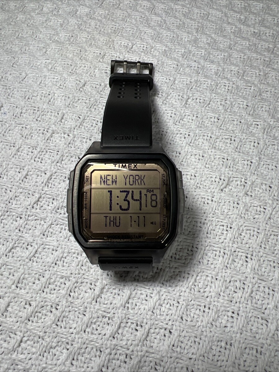 TIMEX TW2U56400 Shock Resistant Digital Quartz Men's Watch in