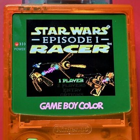 Star Wars Episode I - Racer Nintendo Game Boy Color Authentic Saves Rumble Works